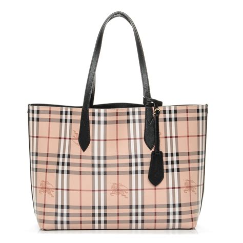 burberry tote bag reversible|burberry medium canvas check tote.